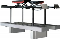 Consul 4-ram inground lift 4.55 MK Quadro SN