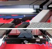 Consul Luftanschluss in den Fahrschienen