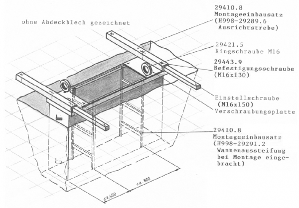 Consul Montageeinbausatz