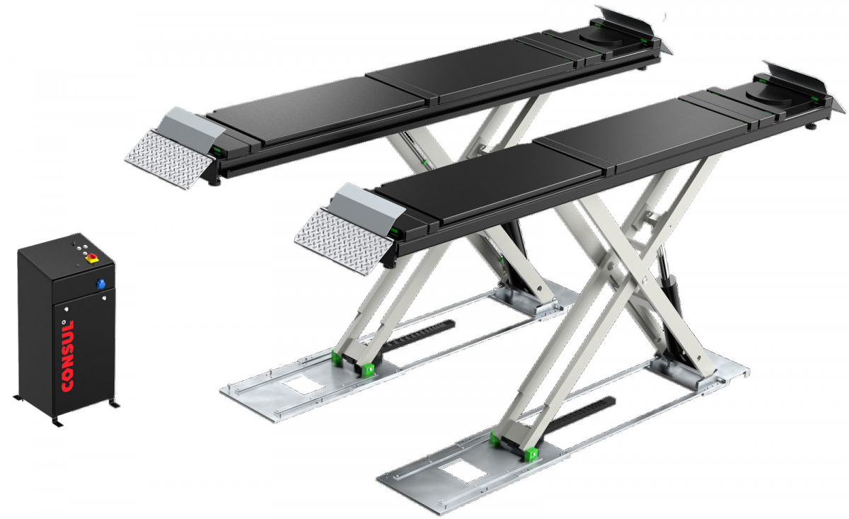 Show Lift Consul scissor lift 0.42 S-AM BE - 4560mm - CONSUL Lifting platforms