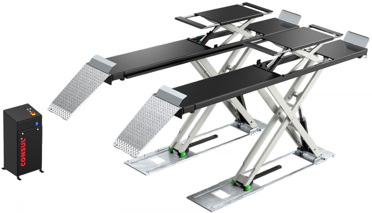 Show Lift Consul scissor lift 0.42 SN BA - 4800mm - CONSUL Lifting platforms ma